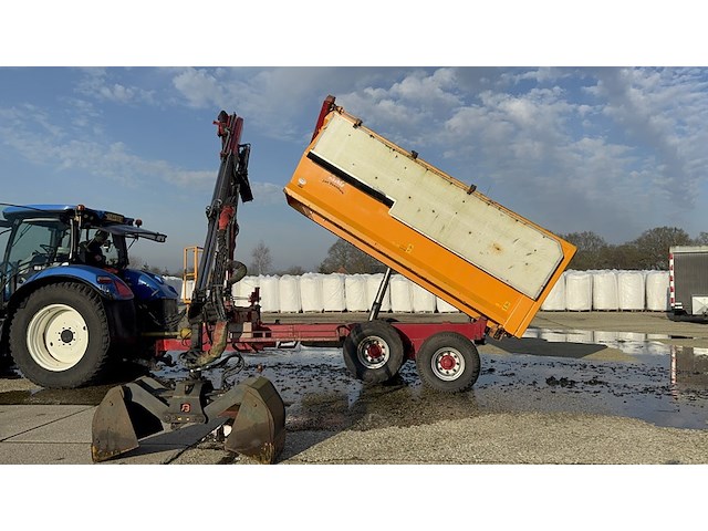 Land- of bosbouw kipwagen met kraan, janveenhuis, jkv 6000, 2011 - afbeelding 28 van  34