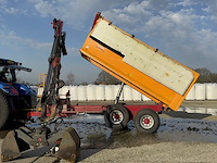 Land- of bosbouw kipwagen met kraan, janveenhuis, jkv 6000, 2011 - afbeelding 28 van  34