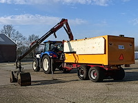 Land- of bosbouw kipwagen met kraan, janveenhuis, jkv 6000, 2011 - afbeelding 23 van  34