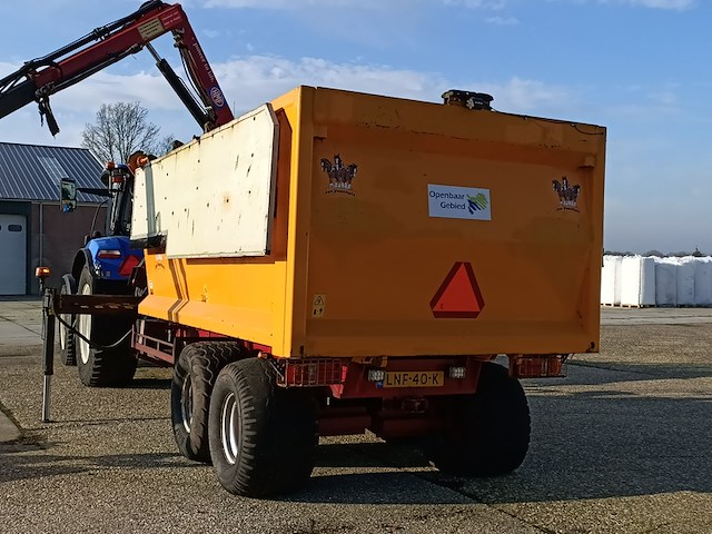 Land- of bosbouw kipwagen met kraan, janveenhuis, jkv 6000, 2011 - afbeelding 30 van  34