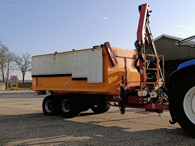 Land- of bosbouw kipwagen met kraan, janveenhuis, jkv 6000, 2011 - afbeelding 32 van  34