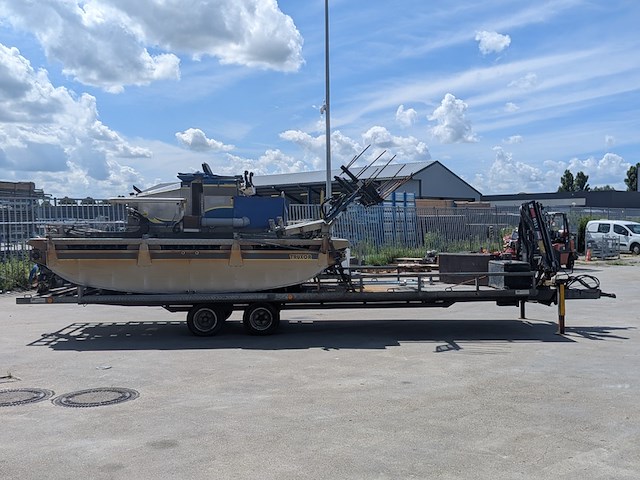 Land- of bosbouwaanhangwagen, mulder, gtdl, 2010, met autolaadkraan, hiab 013 t - afbeelding 17 van  20