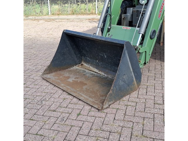 Land- of bosbouwtrekker, fendt, 309 vario, 2009, met stoll robust fz 20 voorlader en grondbak - afbeelding 3 van  57