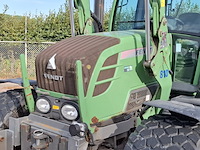 Land- of bosbouwtrekker, fendt, 309 vario, 2009, met stoll robust fz 20 voorlader en grondbak - afbeelding 10 van  57