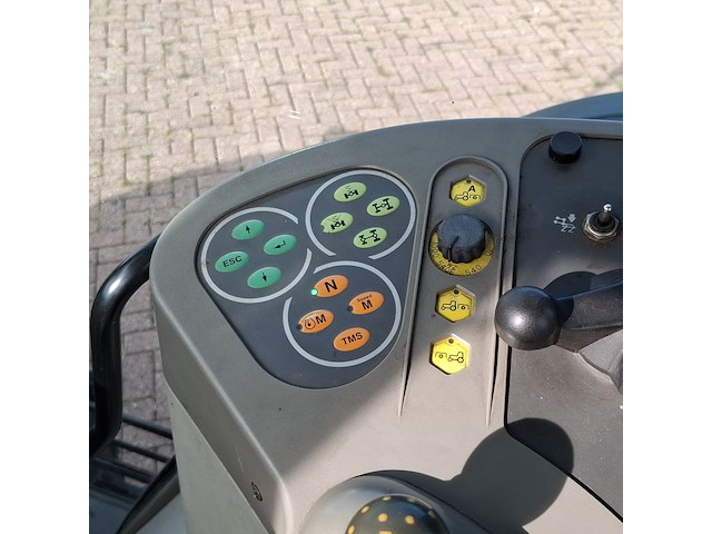 Land- of bosbouwtrekker, fendt, 309 vario, 2009, met stoll robust fz 20 voorlader en grondbak - afbeelding 19 van  57