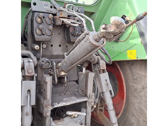 Land- of bosbouwtrekker, fendt, 309 vario, 2009, met stoll robust fz 20 voorlader en grondbak - afbeelding 36 van  57