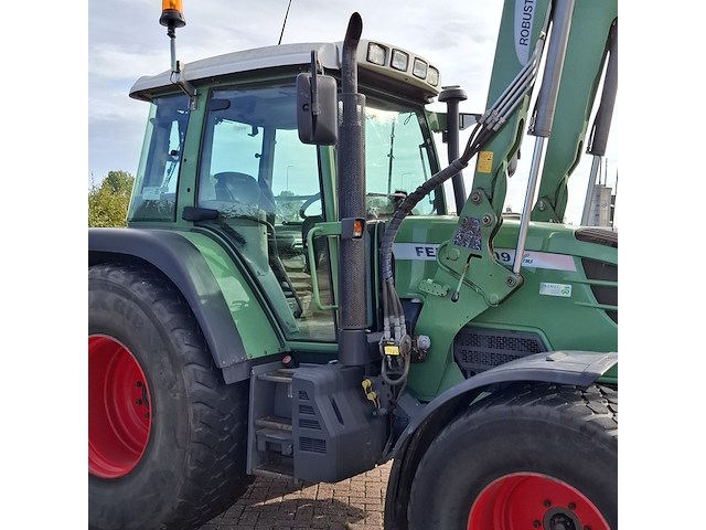 Land- of bosbouwtrekker, fendt, 309 vario, 2009, met stoll robust fz 20 voorlader en grondbak - afbeelding 41 van  57