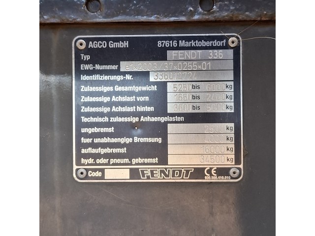 Land- of bosbouwtrekker, fendt, 309 vario, 2009, met stoll robust fz 20 voorlader en grondbak - afbeelding 43 van  57