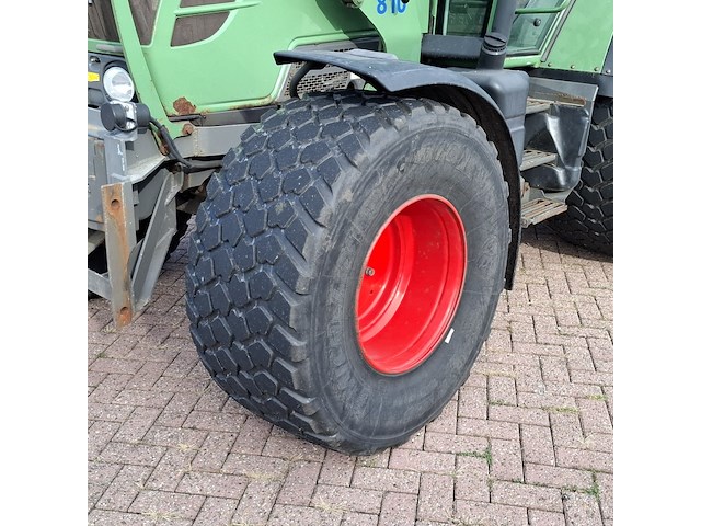 Land- of bosbouwtrekker, fendt, 309 vario, 2009, met stoll robust fz 20 voorlader en grondbak - afbeelding 44 van  57