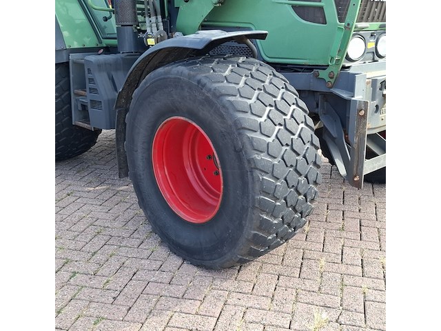 Land- of bosbouwtrekker, fendt, 309 vario, 2009, met stoll robust fz 20 voorlader en grondbak - afbeelding 46 van  57