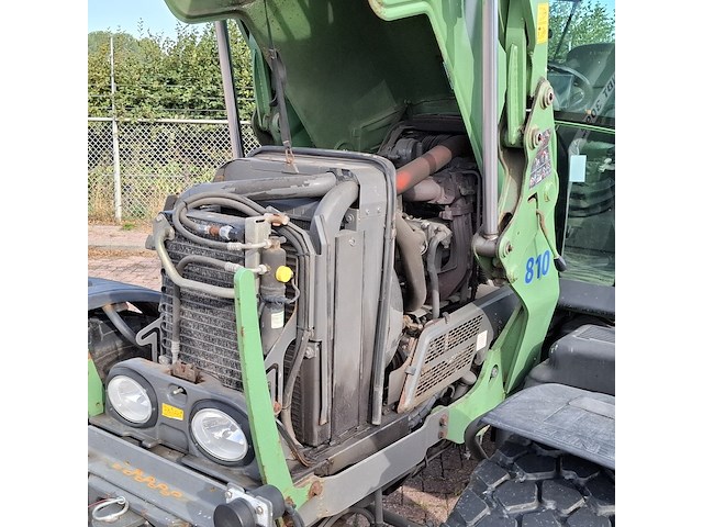 Land- of bosbouwtrekker, fendt, 309 vario, 2009, met stoll robust fz 20 voorlader en grondbak - afbeelding 51 van  57