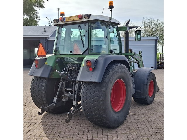 Land- of bosbouwtrekker, fendt, 309 vario, 2009, met stoll robust fz 20 voorlader en grondbak - afbeelding 54 van  57