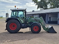 Land- of bosbouwtrekker, fendt, 309 vario, 2009, met stoll robust fz 20 voorlader en grondbak - afbeelding 55 van  57