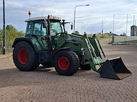 Land- of bosbouwtrekker, fendt, 309 vario, 2009, met stoll robust fz 20 voorlader en grondbak - afbeelding 56 van  57