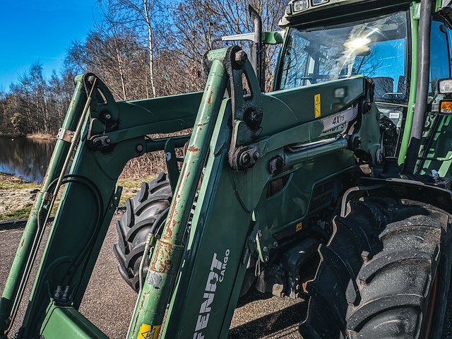 Land- of bosbouwtrekker, fendt, 310 vario, 2014, met voorlader en bulklaadbak - afbeelding 3 van  45