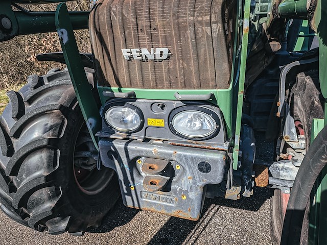 Land- of bosbouwtrekker, fendt, 310 vario, 2014, met voorlader en bulklaadbak - afbeelding 4 van  45
