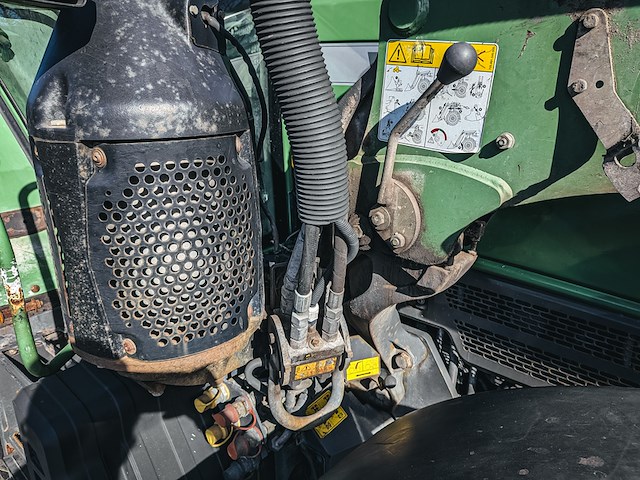 Land- of bosbouwtrekker, fendt, 310 vario, 2014, met voorlader en bulklaadbak - afbeelding 19 van  45