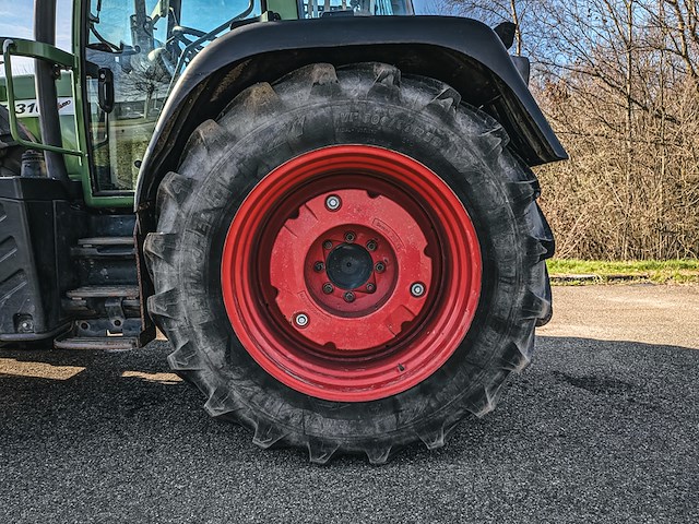 Land- of bosbouwtrekker, fendt, 310 vario, 2014, met voorlader en bulklaadbak - afbeelding 22 van  45
