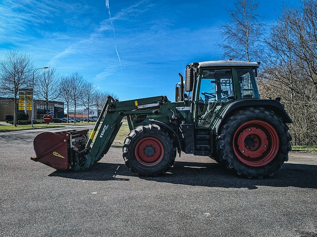 Land- of bosbouwtrekker, fendt, 310 vario, 2014, met voorlader en bulklaadbak - afbeelding 12 van  45