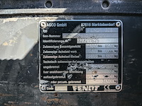 Land- of bosbouwtrekker, fendt, 310 vario, 2014, met voorlader en bulklaadbak - afbeelding 25 van  45