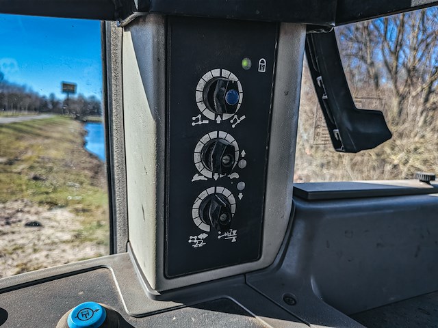 Land- of bosbouwtrekker, fendt, 310 vario, 2014, met voorlader en bulklaadbak - afbeelding 35 van  45