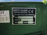 Land- of bosbouwtrekker, fendt, 310 vario, 2014, met voorlader en bulklaadbak - afbeelding 40 van  45