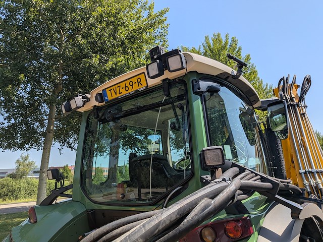 Land- of bosbouwtrekker, fendt, 312 vario, 2015, met maaiarm, herder - afbeelding 8 van  47