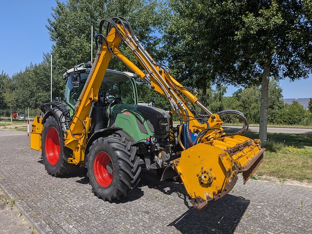 Land- of bosbouwtrekker, fendt, 312 vario, 2015, met maaiarm, herder - afbeelding 15 van  47