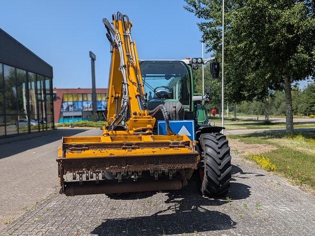 Land- of bosbouwtrekker, fendt, 312 vario, 2015, met maaiarm, herder - afbeelding 12 van  47