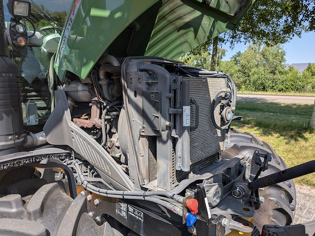 Land- of bosbouwtrekker, fendt, 312 vario, 2015, met maaiarm, herder - afbeelding 40 van  47