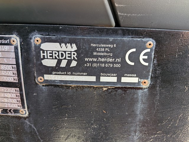 Land- of bosbouwtrekker, fendt, 312 vario, 2015, met maaiarm, herder - afbeelding 42 van  47
