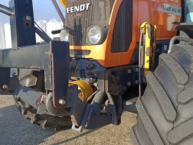 Land- of bosbouwtrekker, fendt, 412 vario met maaiarm herder, 2009 - afbeelding 20 van  53