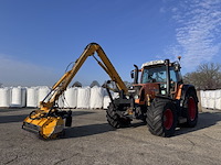 Land- of bosbouwtrekker, fendt, 412 vario met maaiarm herder, 2009 - afbeelding 28 van  53