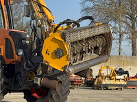 Land- of bosbouwtrekker, fendt, 412 vario met maaiarm herder, 2009 - afbeelding 49 van  53