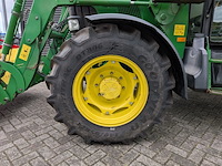Land- of bosbouwtrekker, john deere, 5080r, 2010, met voorlader en schepbak - afbeelding 14 van  37