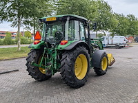 Land- of bosbouwtrekker, john deere, 5080r, 2010, met voorlader en schepbak - afbeelding 33 van  37