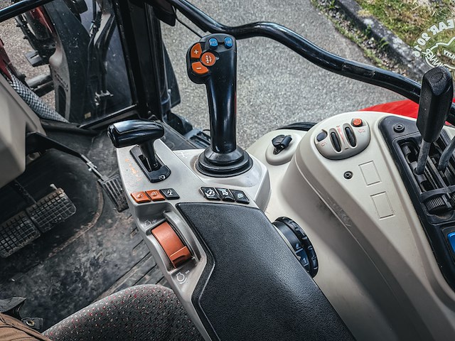 Land- of bosbouwtrekker, massey ferguson, 5711 sl, 2016, met voorlader, ålö mf 946 - afbeelding 30 van  44