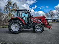 Land- of bosbouwtrekker, massey ferguson, 5711 sl, 2016, met voorlader, ålö mf 946 - afbeelding 41 van  44