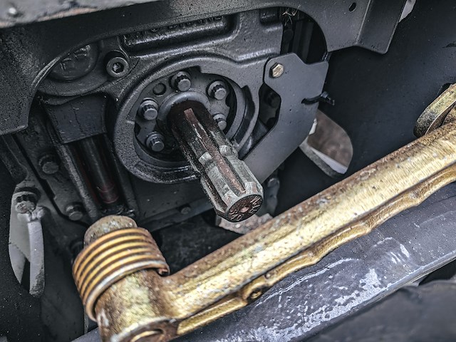 Land- of bosbouwtrekker, massey ferguson, 5711 sl, 2016, met voorlader, ålö mf 946 - afbeelding 10 van  46