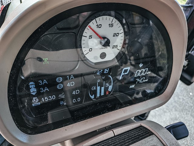 Land- of bosbouwtrekker, massey ferguson, 5711 sl, 2016, met voorlader, ålö mf 946 - afbeelding 29 van  46