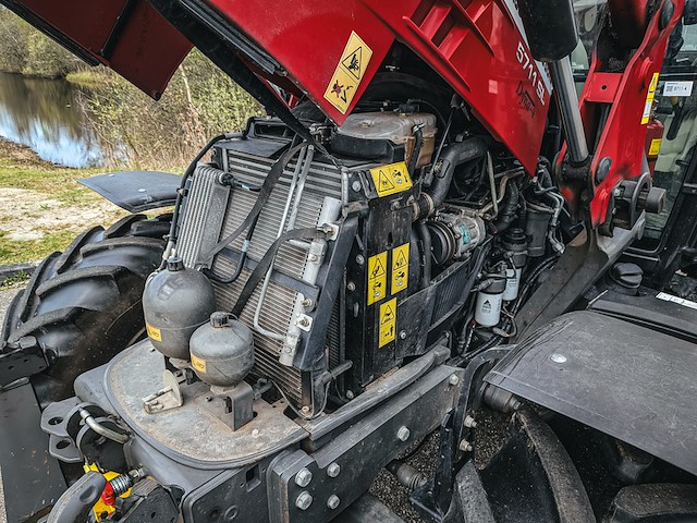 Land- of bosbouwtrekker, massey ferguson, 5711 sl, 2016, met voorlader, ålö mf 946 - afbeelding 37 van  46