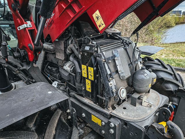 Land- of bosbouwtrekker, massey ferguson, 5711 sl, 2016, met voorlader, ålö mf 946 - afbeelding 39 van  46