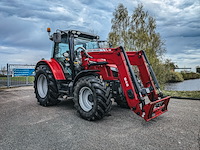 Land- of bosbouwtrekker, massey ferguson, 5711 sl, 2016, met voorlader, ålö mf 946 - afbeelding 44 van  46