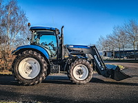 Land- of bosbouwtrekker met voorlader new holland, t6060, bouwjaar 2006 - afbeelding 6 van  30