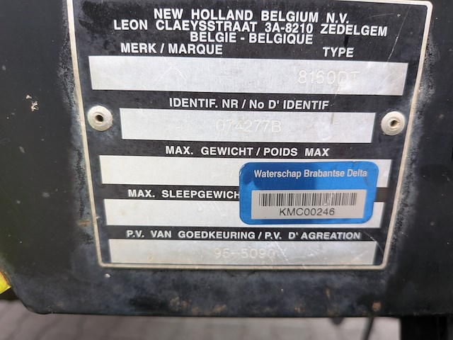 Land- of bosbouwtrekker, new holland, 8160, 2000 - afbeelding 28 van  68