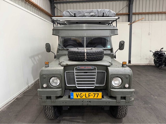 Land rover - 109 - camper - daktent - oldtimer - 1981 - afbeelding 2 van  58