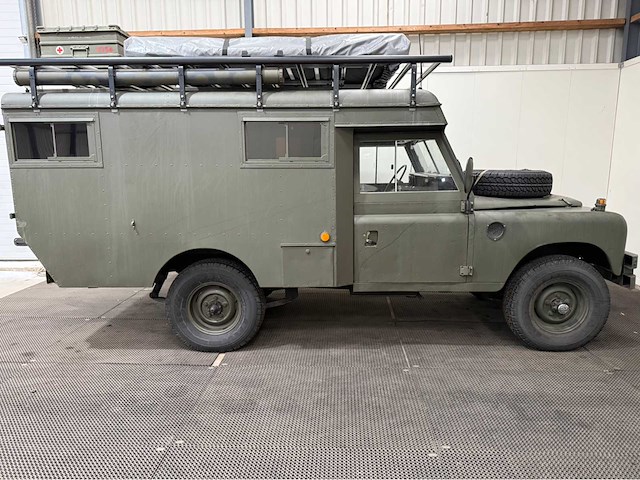 Land rover - 109 - camper - daktent - oldtimer - 1981 - afbeelding 3 van  58