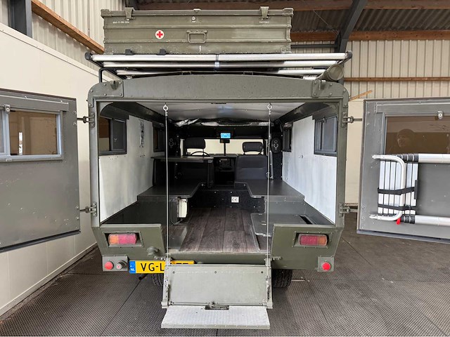 Land rover - 109 - camper - daktent - oldtimer - 1981 - afbeelding 7 van  58