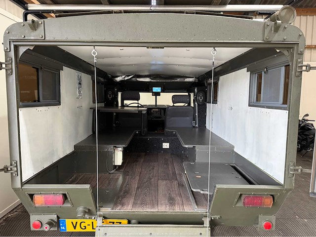 Land rover - 109 - camper - daktent - oldtimer - 1981 - afbeelding 10 van  58