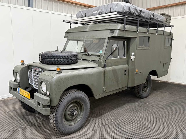 Land rover - 109 - camper - daktent - oldtimer - 1981 - afbeelding 23 van  58